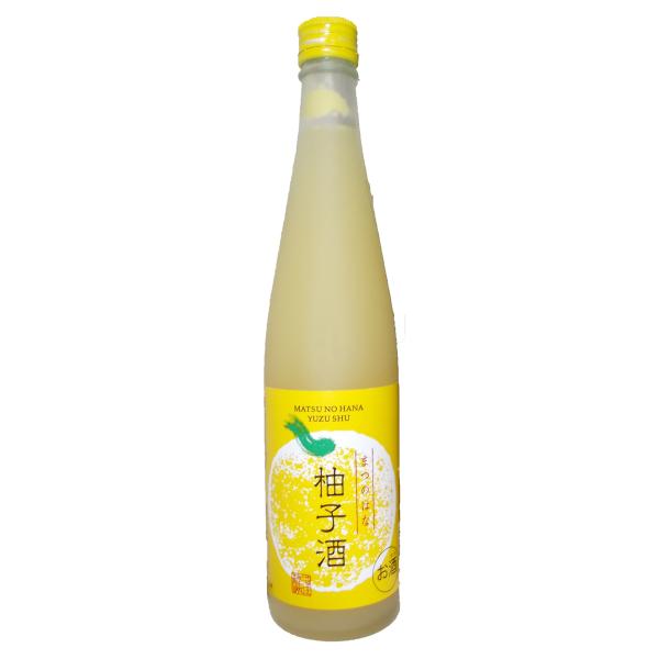リキュール まつのはな柚子酒 500ml【川島酒造株式会社】