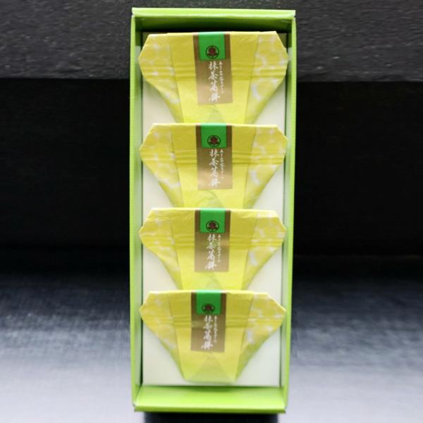 あさみや茶スイーツ抹茶葛餅（4個入り）(OMK-10)【株式会社山本