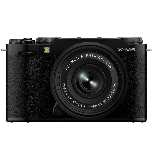 他サイト： FUJIFILM X-M5 XC15-45mmレンズキット [ブラック]の商品画像
