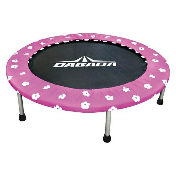 他サイト： 【あすつく】DABADA（ダバダ） 折りたたみトランポリン デイジーピンク TRAMPOLINEの商品画像