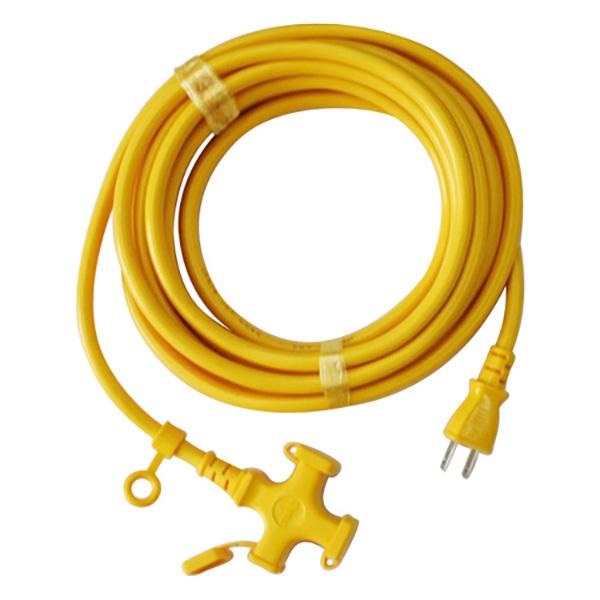 他サイト： KOWA 延長コード 15A×5m KM109-5キイロ 4580138481095の商品画像