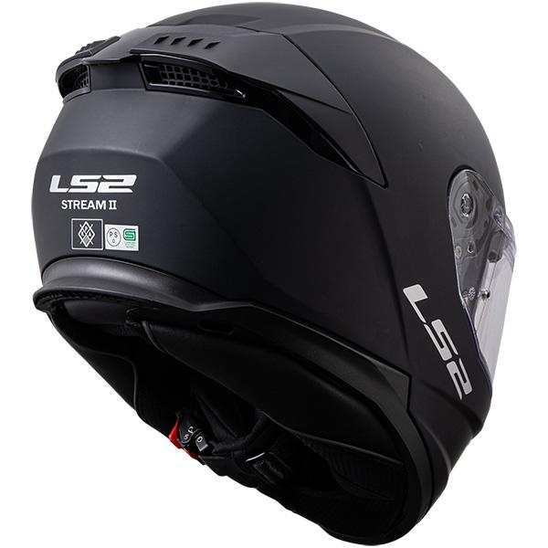 (あすつく) LS2 HELMETS:【国内正規品】ジャパンフィットモデル STREAM2 MATT BLACK XL 168081011XL