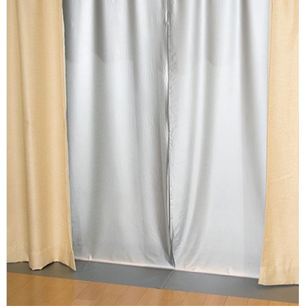 (あすつく) 明和グラビア:断熱カーテンライナー  100×200cm 2枚セット 遮光タイプ