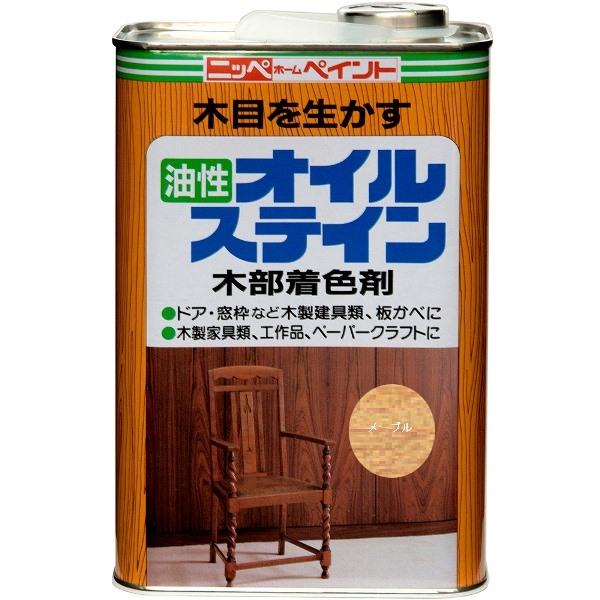 ニッペホームプロダクツ オイルステイン メープル 1l メーカー直送品 地域制限有 着色力抜群 油性ステイン塗料 Icn Nhp イチネンネット 通販 Yahoo ショッピング