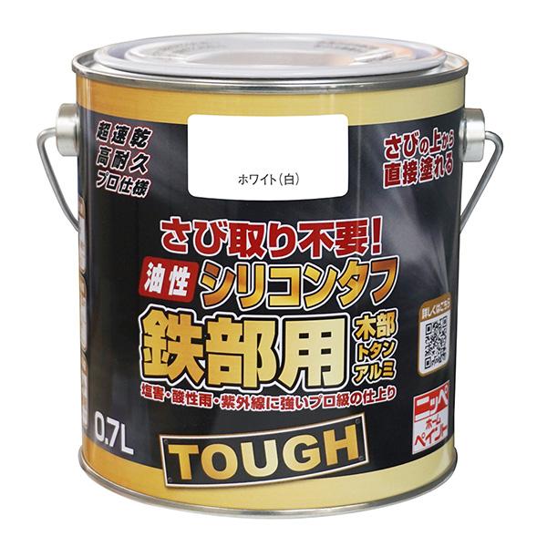 用途：トタン、金属サイディング、フェンス、シャッター、手すり、物置、農機具などの屋内外の鉄部。塩ビパイプ、アルミ建材、木部。●特長：さびを落とさず、さびの上から直接塗ることができます。シリコン系高密度樹脂が水と酸素をシャットアウトし、さびの...