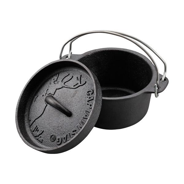 他サイト： CAPTAIN STAG（キャプテンスタッグ） ダッチオーブン 14cm UG-3060の商品画像