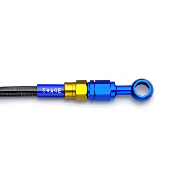 代引不可 Swage Line スウェッジライン ステンレスメッシュ ブレーキホース フロントホースキット Pafb526 Schoolgh Com Index Php