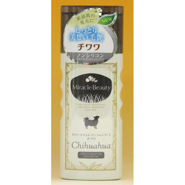 他サイト： ニチドウ ミラクルビューティー チワワトリートメントインシャンプー 200ml 4975677037801の商品画像