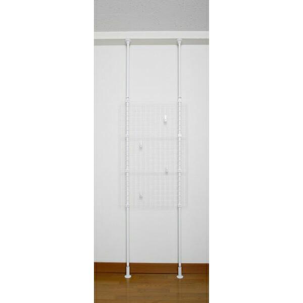 他サイト： 平安伸銅:突ぱりネット間仕切 70 TNP-2 収納 つっぱり棒 TNP-2の商品画像