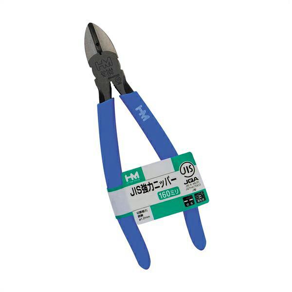 他サイト： 高儀 HM グリップ付 JIS強力ニッパー 4907052205444の商品画像
