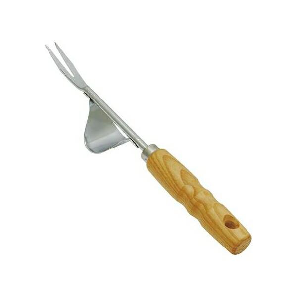 他サイト： 高儀 GA 木柄テコ付草抜キ Wクロームメッキ 4907052733077の商品画像