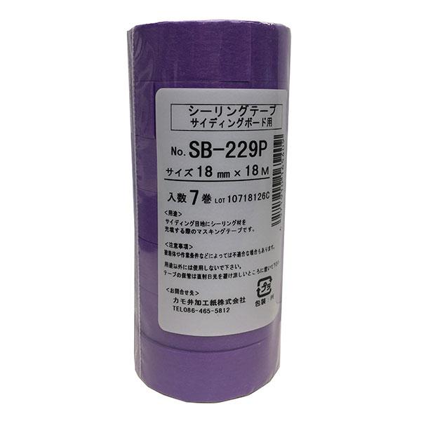好川産業:カモイマスキング SB229P 18mm 7P SB229P-18-7 シーリング