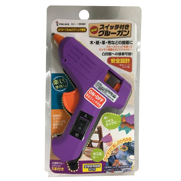 イチネンアクセス:スイッチ付きミニグルーガン 20362 イチネンMTM（旧イチネンミツトモ） ミニグルーガン グルーガン 20362