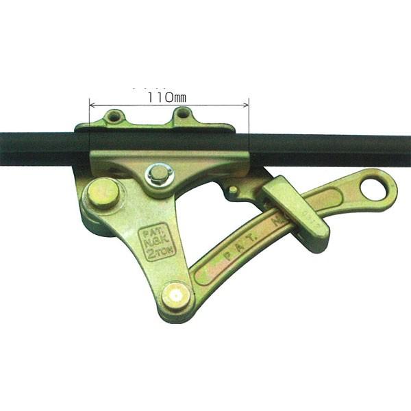 NAGAKI(永木精機):中型カムラー カバー付き 10108 掴線器 カムラー 