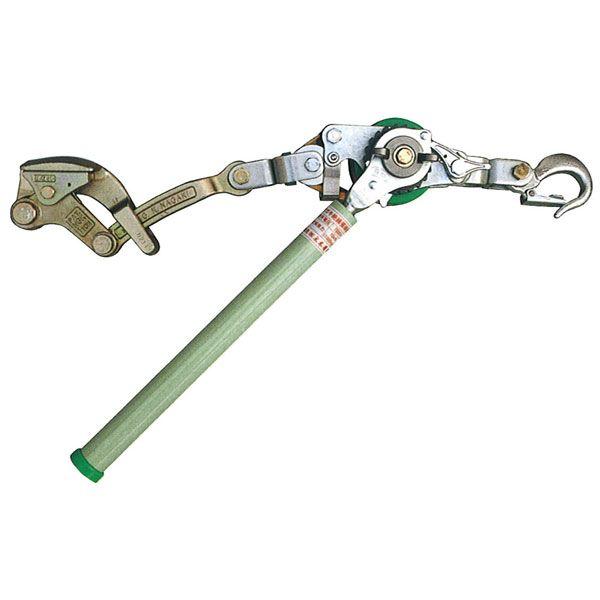 NAGAKI(永木精機):ベルト式張線器 （4型） 活線用 カバー付き 21205 張線器 ハルー ワイヤー締結 ヒッパラ ベルトタイプ