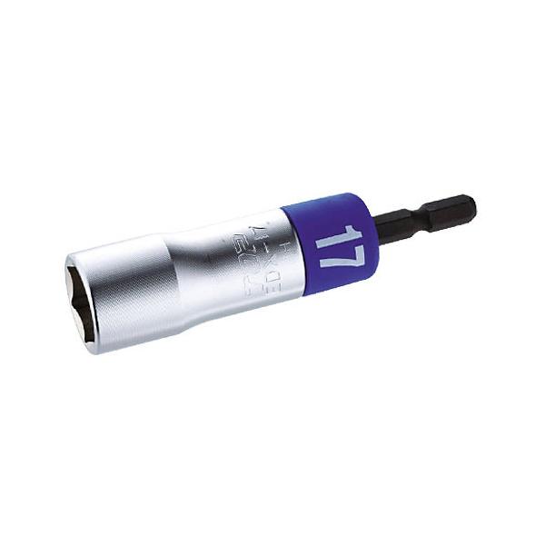 他サイト： TOP(トップ):電動ドリル用アルファソケット EDX-24 電動ドリル用αソケット(14.4Vインパクト対応) ブラック EDX-24の商品画像