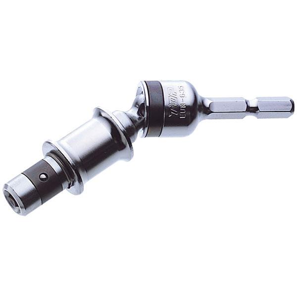 他サイト： TOP(トップ):電ドル用ユニバーサルジョイント EUN-635 電動ドリル用ユニバーサルジョイント(インパクト対応) EUN-635の商品画像