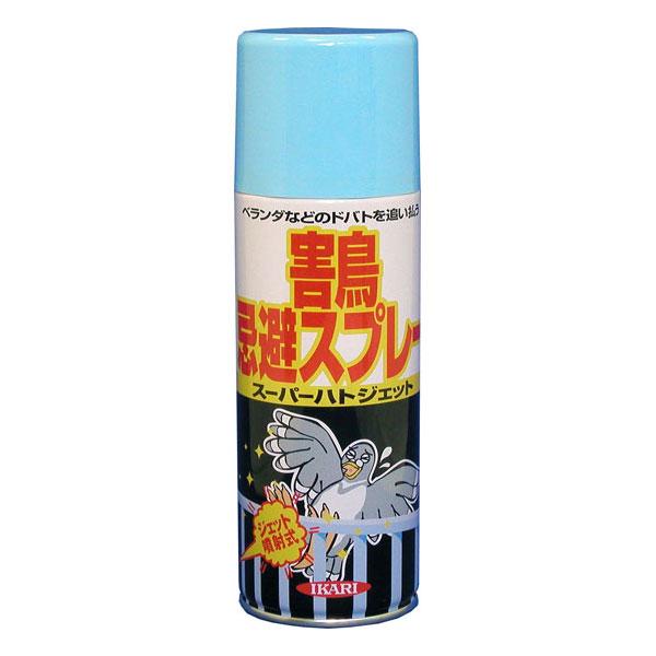 他サイト： イカリ消毒:スーパーハトジェット 420ml 4906015041136 鳩を寄せ付けない！鳩よけ 鳩対策 鳩撃退 205022の商品画像