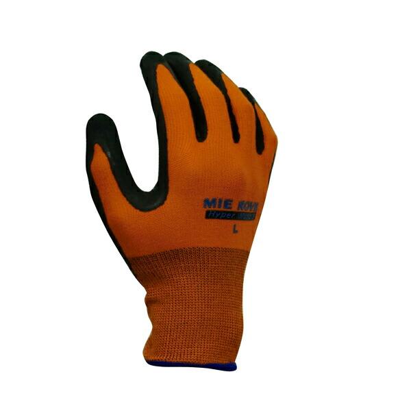 □入数：5組□色：オレンジ□サイズ：M□全長：23cm□中指長さ：8cm□材質：天然ゴム・竹糸・ナイロン【商品説明】3双組タイプ。原手裏面に天然竹糸を使用。これにより吸汗性と手触りがさらにアップ。また夏場のムレ対策にもバッチリJANCD：4...