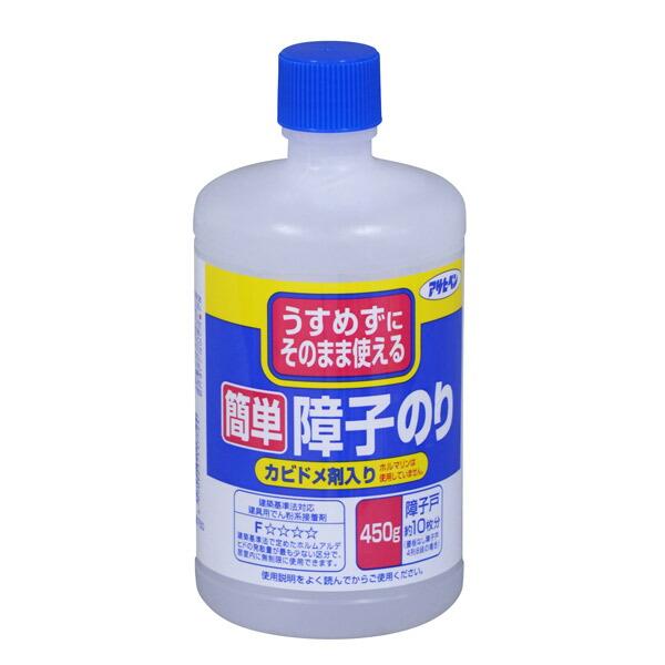アサヒペン:簡単障子のり 450g 4970925117724 インテリア 施工道具 糊・補修