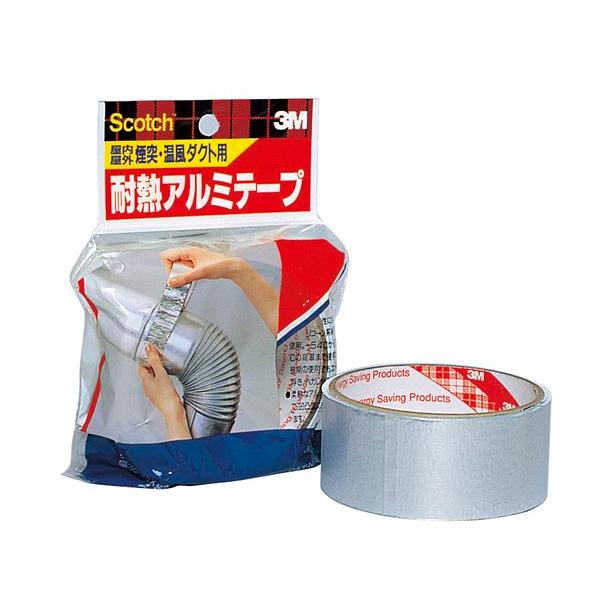 他サイト： 3M（スリーエム） スコッチ 屋内・屋外煙突・温風ダクト用 耐熱アルミテープ 38mm×4.5m EN-05の商品画像