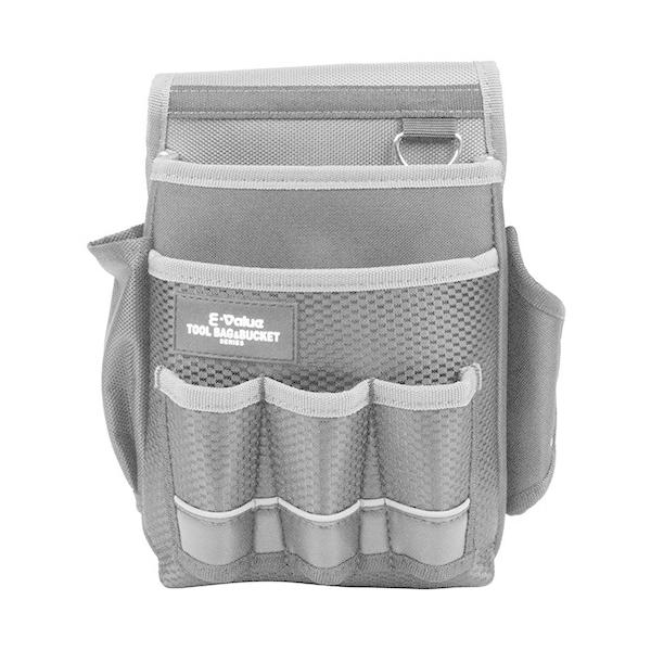 他サイト： E-Value(イーバリュー):腰袋　ホルダー付き　グレー EDK-3D GR 4977292148948の商品画像