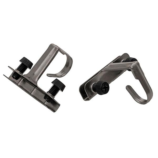 サッシにキズをつけにくいです。【用途】シェードオーニングの取り付け部材。【機能】すだれやオーニングの取り付けに最適です。窓サッシ用です。【仕様】●耐荷重：3kgまで(2個取付時)。●2個組。●サイズ：約幅6cm×奥行5cm×高さ4cm。【材...