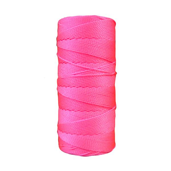 詰め替え式で経済的です。【用途】測量用水糸。【機能】糸が軽く、長い距離張っても垂れにくい水糸です。土木水糸の詰め替え用糸です。【仕様】●色：蛍光ピンク。●糸の長さ：170m。【材質】●糸：ポリプロピレン。【注意事項】製造上、糸に継ぎ目が入る...