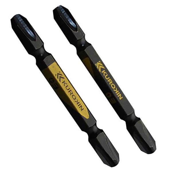 ネジに深くフィットする先端形状により、カムアウトを抑制します。【用途】建築、電気、機械組立・整備、精密組立、DIYの電動ドライバー用ビットとして。【機能】欠けや折れに強い材料、熱処理を採用しています。硬さと粘りを両立し、耐久性に優れています...