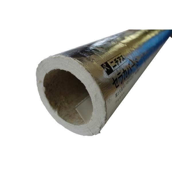 ニチアス:セラカバーS 直管用 スパイラルダクト100用 1m 20mm厚  