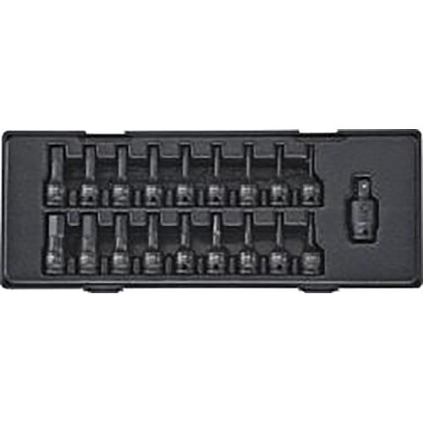 9.5mm　19PCS　インパクトビットソケットセット JTCK3191【メーカー直送】