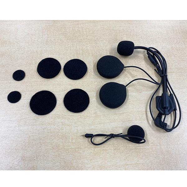 ドライブレコーダー付きバイク用インカム Maxto M3用ハードマイク・ソフトマイクどちらでも使えるヘッドセットです。マイク部分が差替え出来るようになっている、弊社で販売しているMaxto M3に同梱されているのと同じタイプのヘッドセットで...