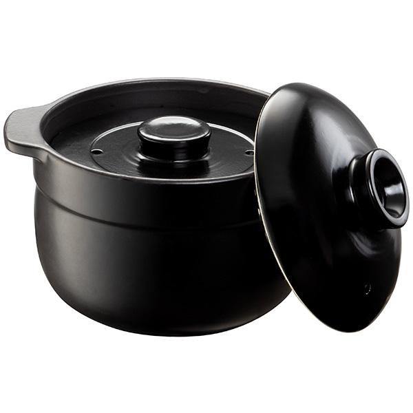 ●本体内側はレンジで発熱する特殊加工●遠赤外線効果でふっくらおいしく炊けます●加熱時間約13分●商品サイズ：幅20.7×奥行17.2×高さ14cm●重量1580g耐熱陶器中国JANCD：4971360344799