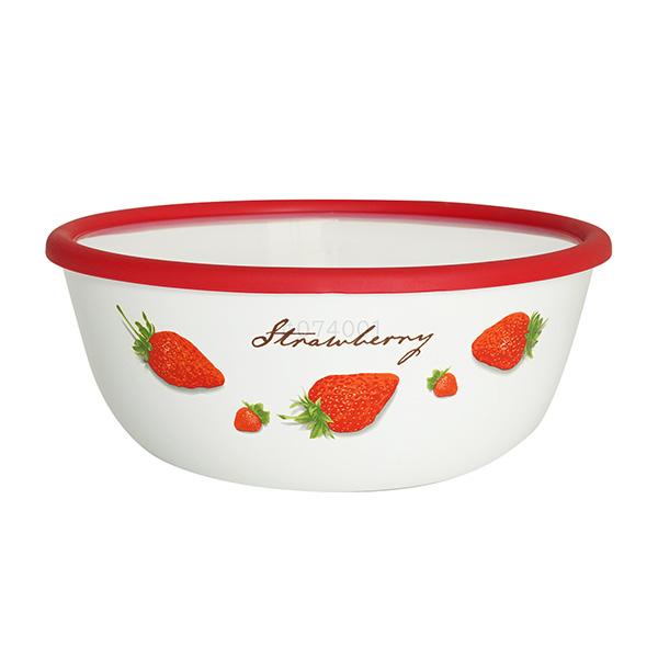 食材の保存やボウルとして料理の下ごしらえにも使える丸型ホーロー容器です。ホーローは酸や塩分に強いため、食材を選ばず保存ができます。表面のガラス質は汚れが付きにくく、匂いうつりも少ないので、味噌やキムチなどの発酵性食品の保存にも適しています。...