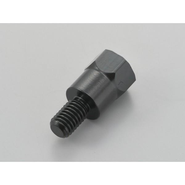 ネジの径や正逆を変換するアダプター。□アダプター高さ：18.6mm□カラー：ブラック□タイプ：車体側M8正ネジ/ミラー側M10正ネジJANCD：4909449543238【銀行振込・コンビニ決済】等前払い決済予定のお客様へ当商品は弊社在庫品...