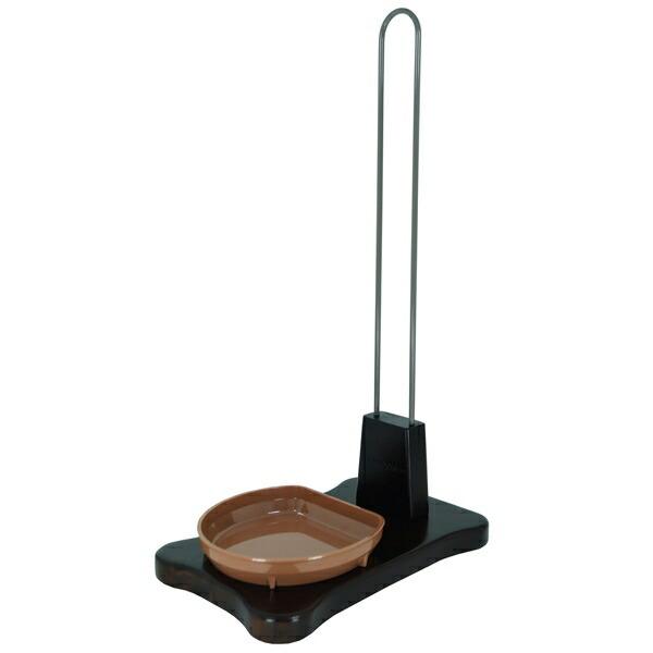 他サイト： ドギーマンハヤシ:どこでも使える ウッディーボトルスタンド 犬用 4976555933802 水飲みスタンド 給水器 高さ調整可 簡単組立 水 台の商品画像