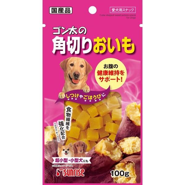 マルカン サンライズ ゴン太の角切りおいも 100g Spo 100 犬 おやつ スナック ゴンタ カルシウム 繊維 食物繊維 イチネンネット Paypayモール店 通販 Paypayモール