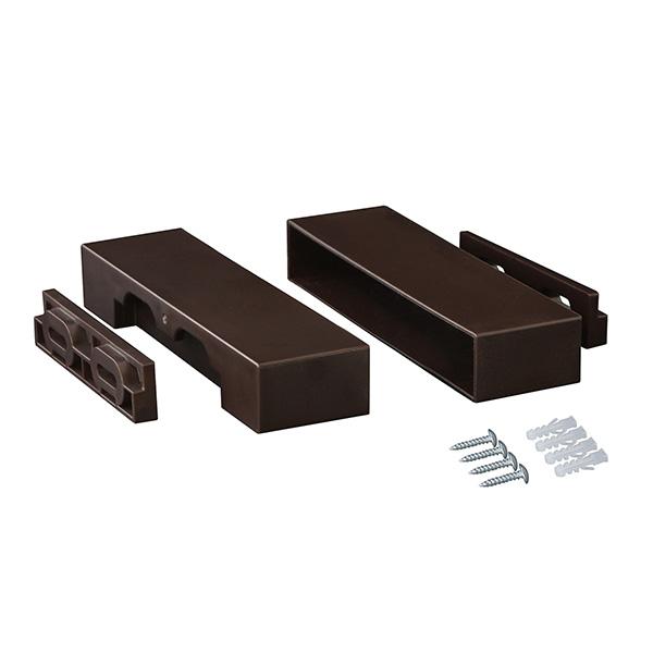 LABRICO（ラブリコ）シリーズ 賃貸向けDIY商品ワンバイ材のスリム感をそこなわないシンプルなデザイン。取り付けねじが見えません。設置済LABRICOの柱へ簡単に後付で棚の増設ができます。アダプタと棚キャップがセパレート式の為、ワンタッ...