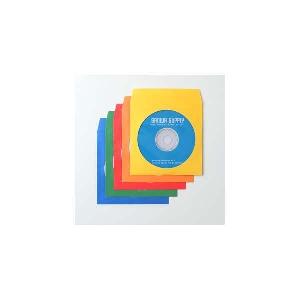 毎日続々入荷 紙製スリーブケース Dvd Cd用 ディスクケース 50枚入り ミックスカラー Fcd Ps50mxn サンワサプライ ネコポス非対応370円 Sarozambia Com