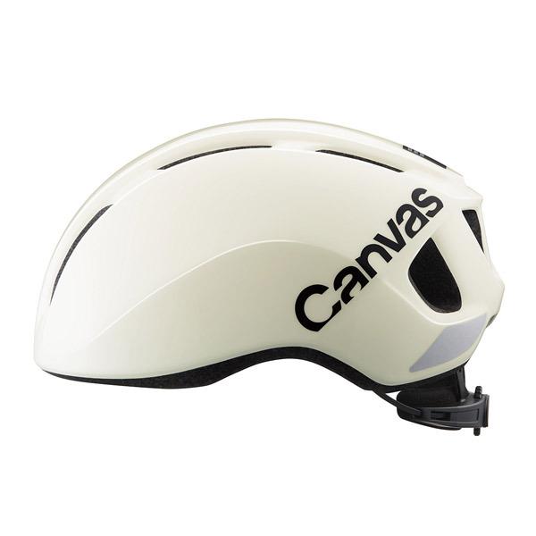 (あすつく) OGK KABUTO(オージーケーカブト):自転車用ヘルメットCanvas Sports オフホワイト CANVASSPORTS