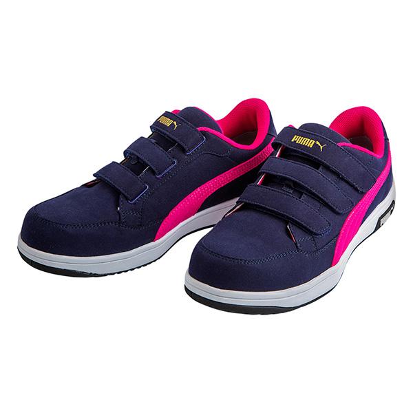 プーマ安全靴#64.206 28.0cmエアーツイスト・ネイビーローフック＆ルー PUMA 新発売 プーマ 安全靴 新作 ヘリテイジ エアツイスト 2.0