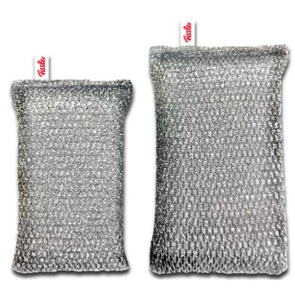 ステンレス鍋のお手入れに最適なスポンジ。多層メッシュ生地と特殊加工されたステンレス粒子が鍋にキズをつけにくく、こびりついた頑固な汚れもしっかり落とします。ステンレス、フッ素樹脂コーティング、プラスチック、ホーロー、陶器、ガラス製品の汚れを落...