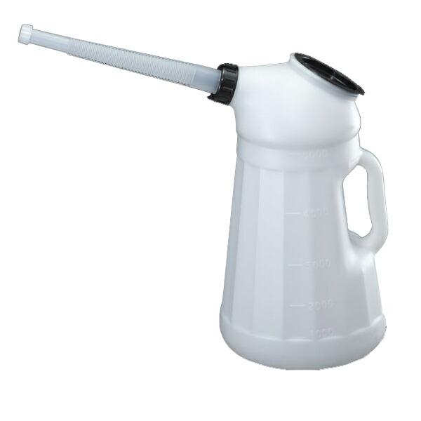 他サイト： MIZUHO(瑞穂化成):オイルジョッキ (フタ付) 5L No.0154 NO.0154の商品画像