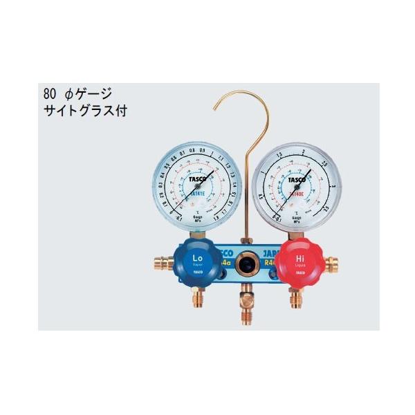 イチネンTASCO (タスコ):ゲージマニホールド (カーエアコン用 イチネンTASCO (タスコ):ゲージマニホールド (カーエアコン用