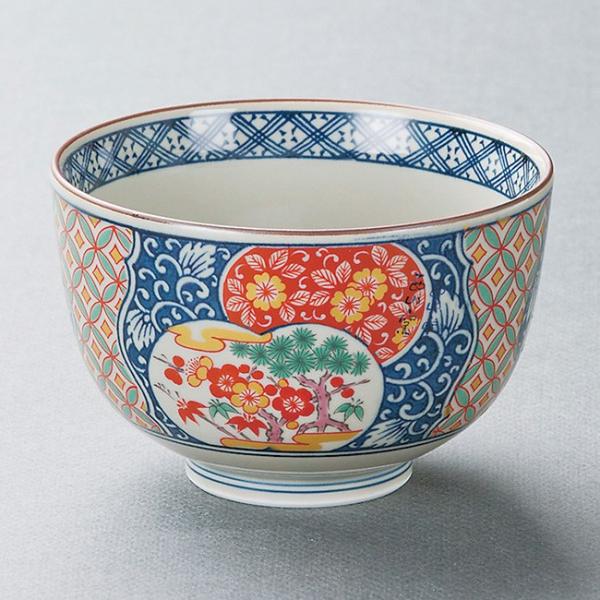 美濃焼 定園窯 山水絵柄 どんぶり鉢 松竹梅 お茶碗まとめ売り 工芸品 焼物① wapal_chikuzan-201