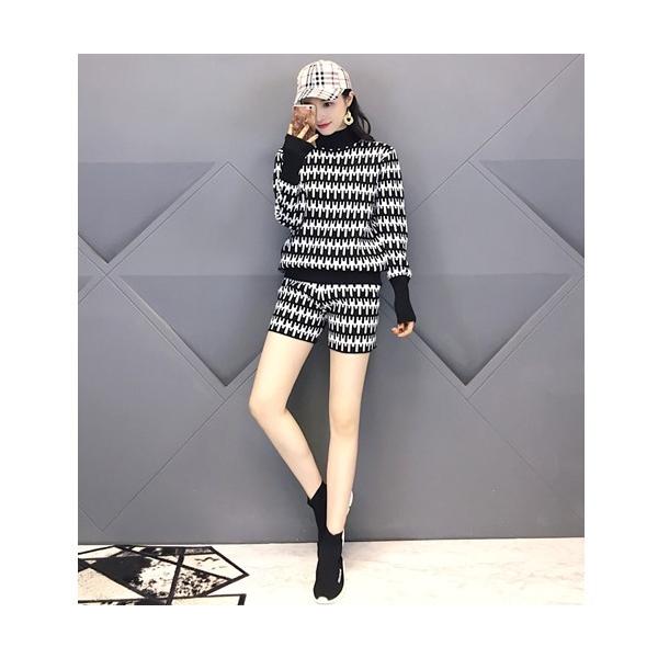 セットアップ ニット ニットアップ タートルネック ショートパンツ 白 黒 Buyee Buyee 日本の通販商品 オークションの代理入札 代理購入