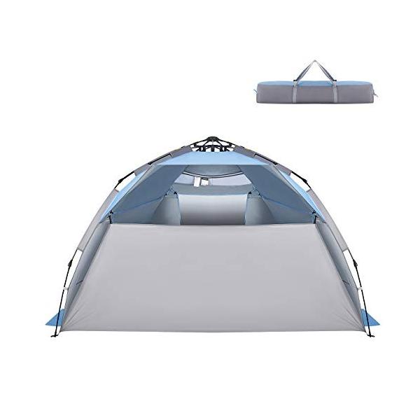 Wejoy ワンタッチ テント ビーチテント Uvカット サンシェード 大型 簡単設営 アウトドア 海水浴 運動会 Sagaretxe Net