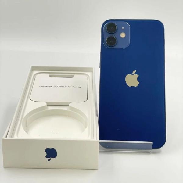 iPhone12 mini 64GB ブルー MGAP3J/A SoftBank版SIMフリー 中古