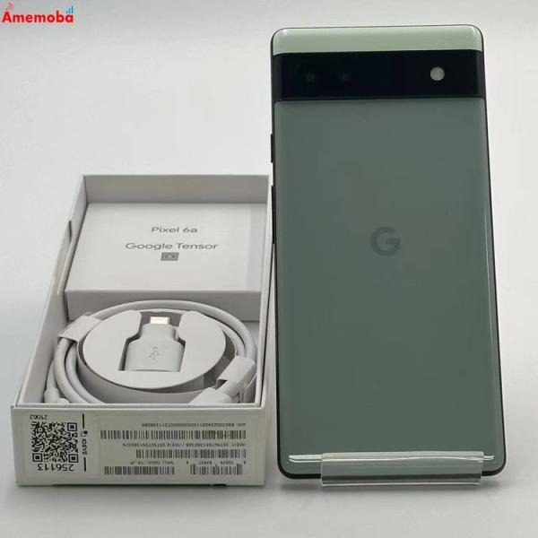 Google Pixel 6a 128GB Sage GB17L ストア版SIMフリー 中古[28021917