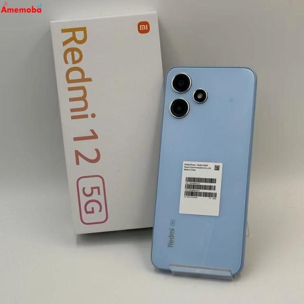 Xiaomi Redmi 12 5G 4GB/128GB スカイブルー XIG03 AU版SIMフリ 中古